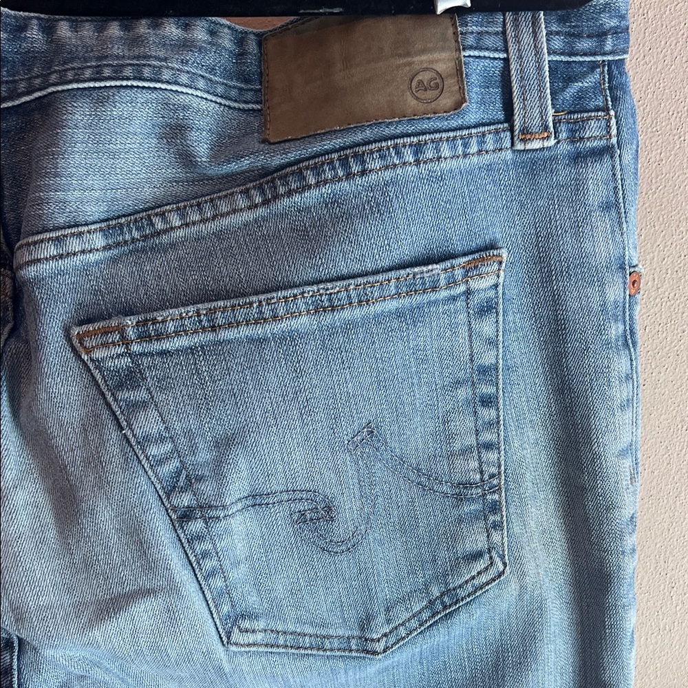 AG ADRIANO GOLDSCHMIED THE EVERETT SLIM STRAIGHT WASHED JEANS - Picture 6 of 7
